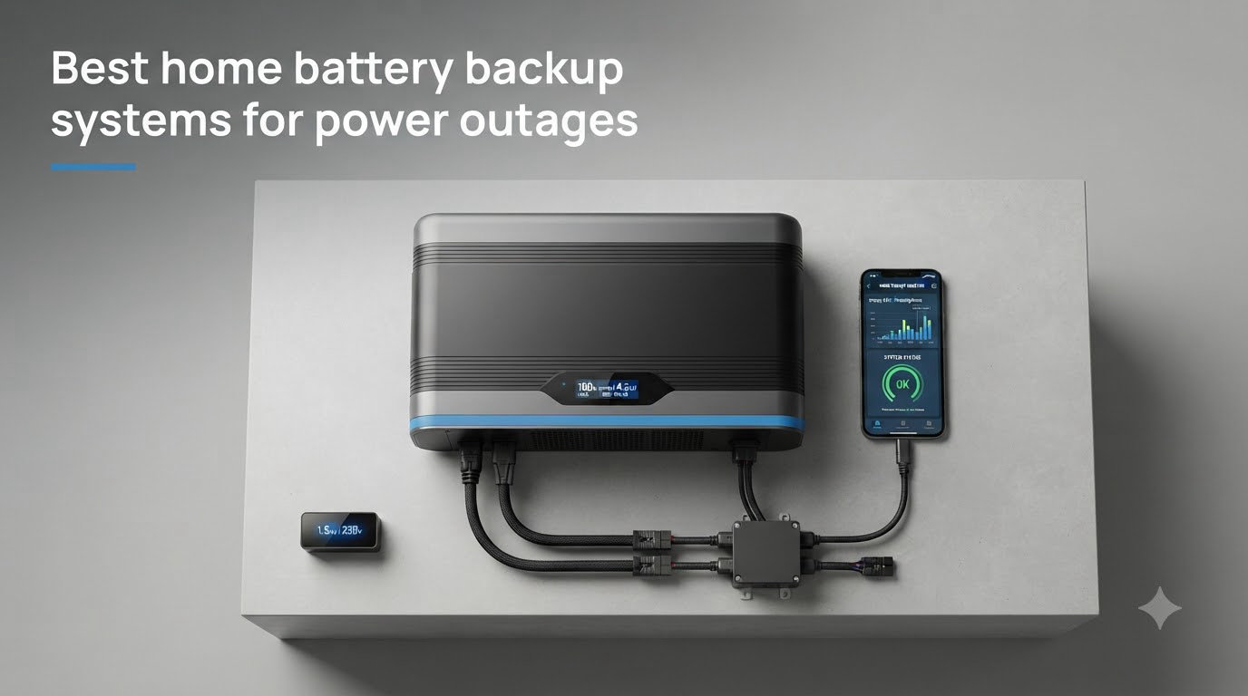 Best home battery backup systems for power outages