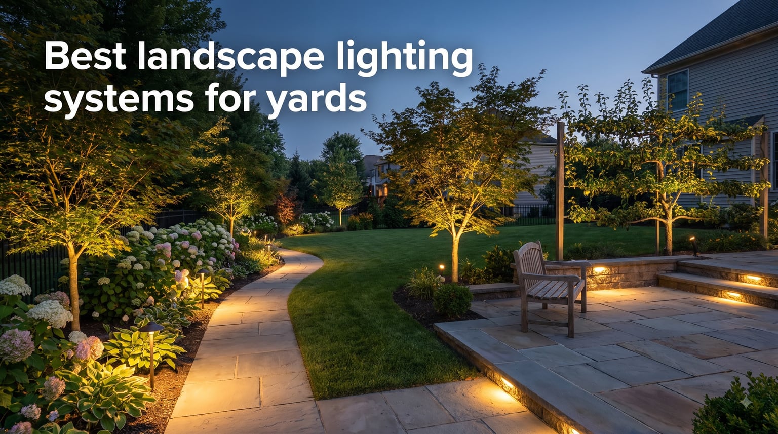 Best landscape lighting systems for yards