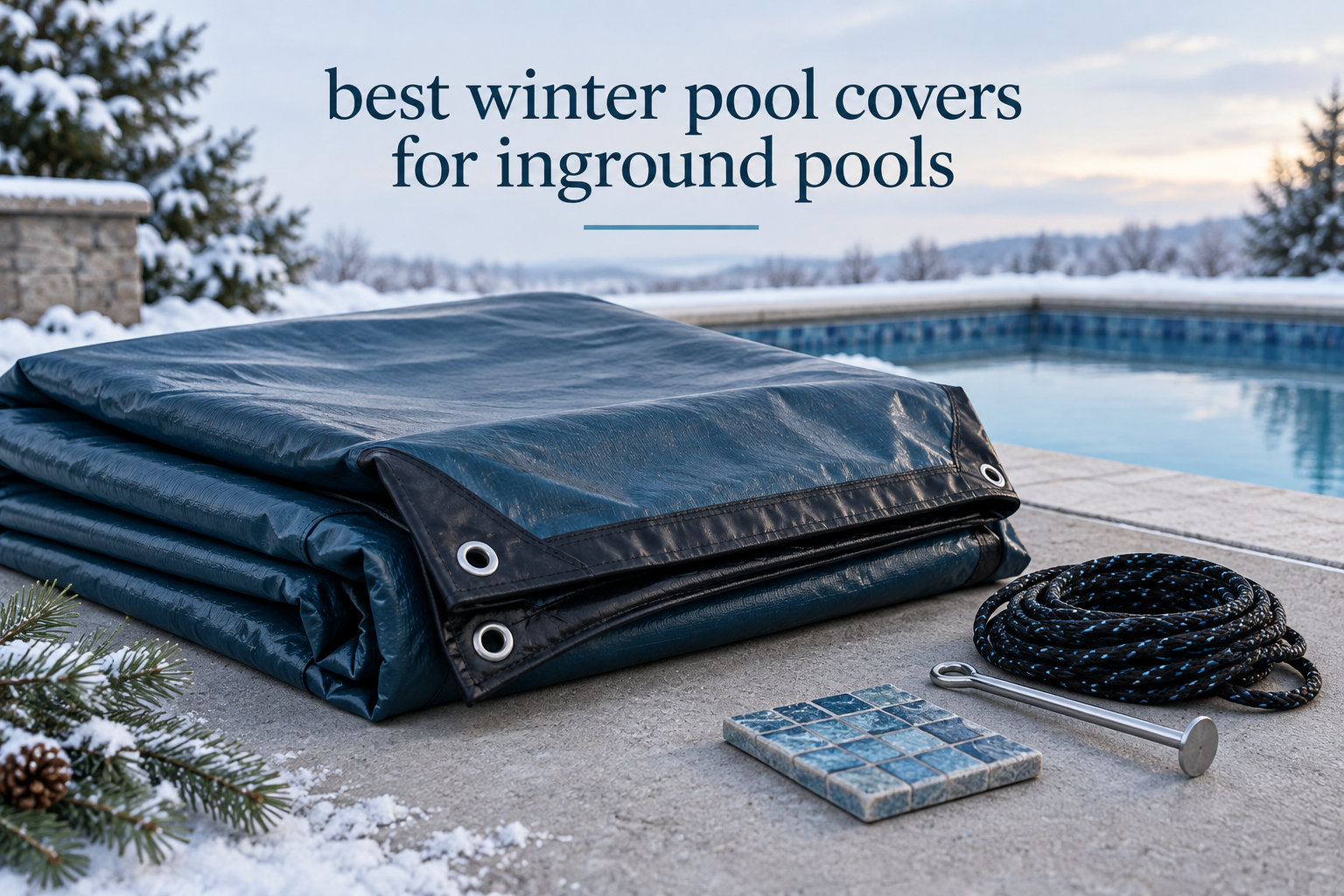 best winter pool covers for inground pools