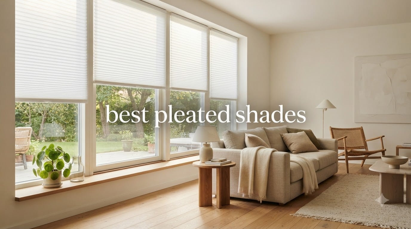 best pleated shades