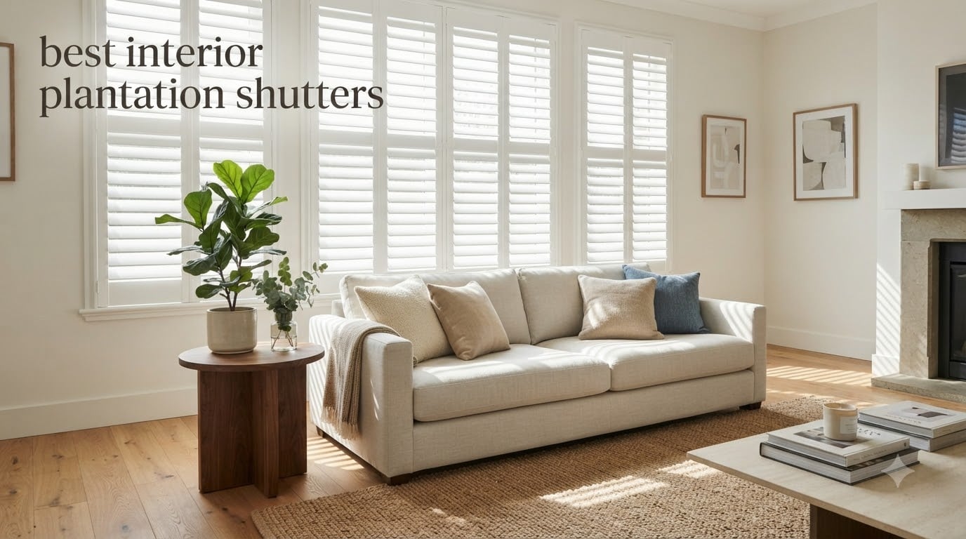 best interior plantation shutters