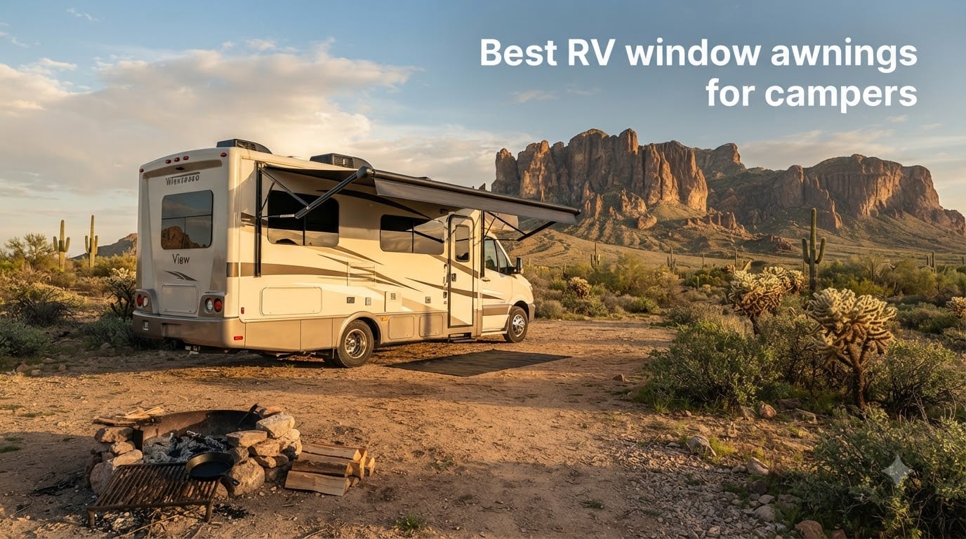 Best RV window awnings for campers