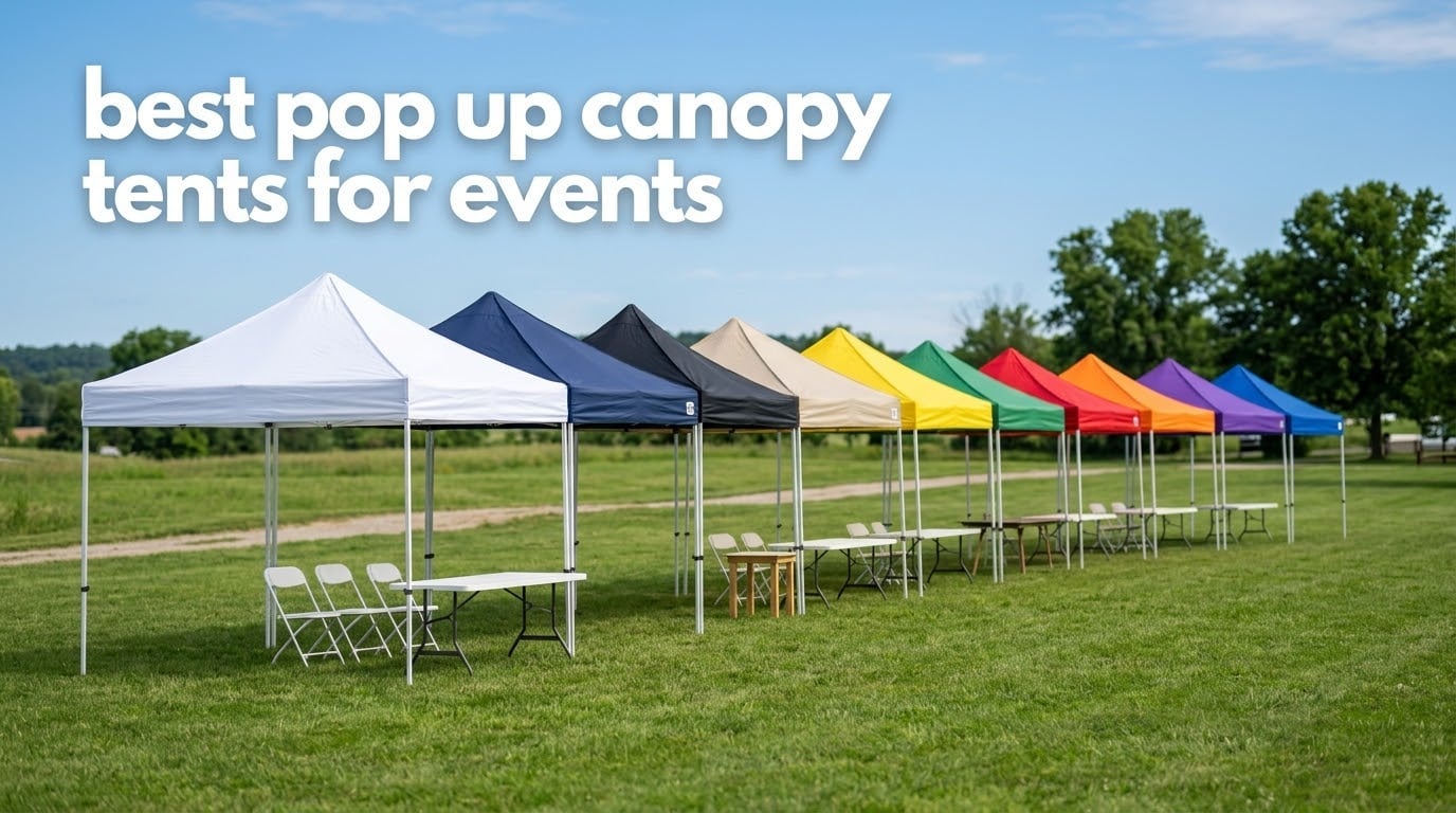 best pop up canopy tents for events
