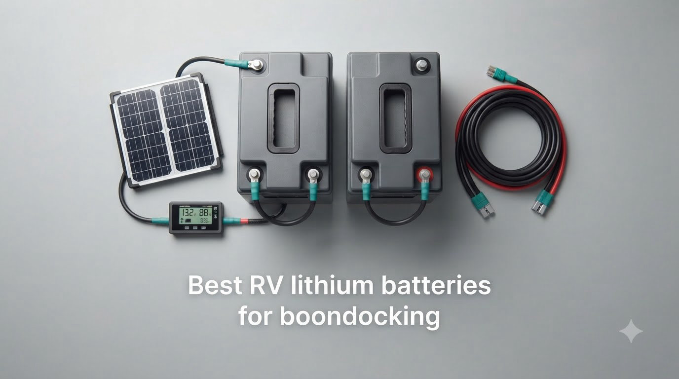 Best RV lithium batteries for boondocking