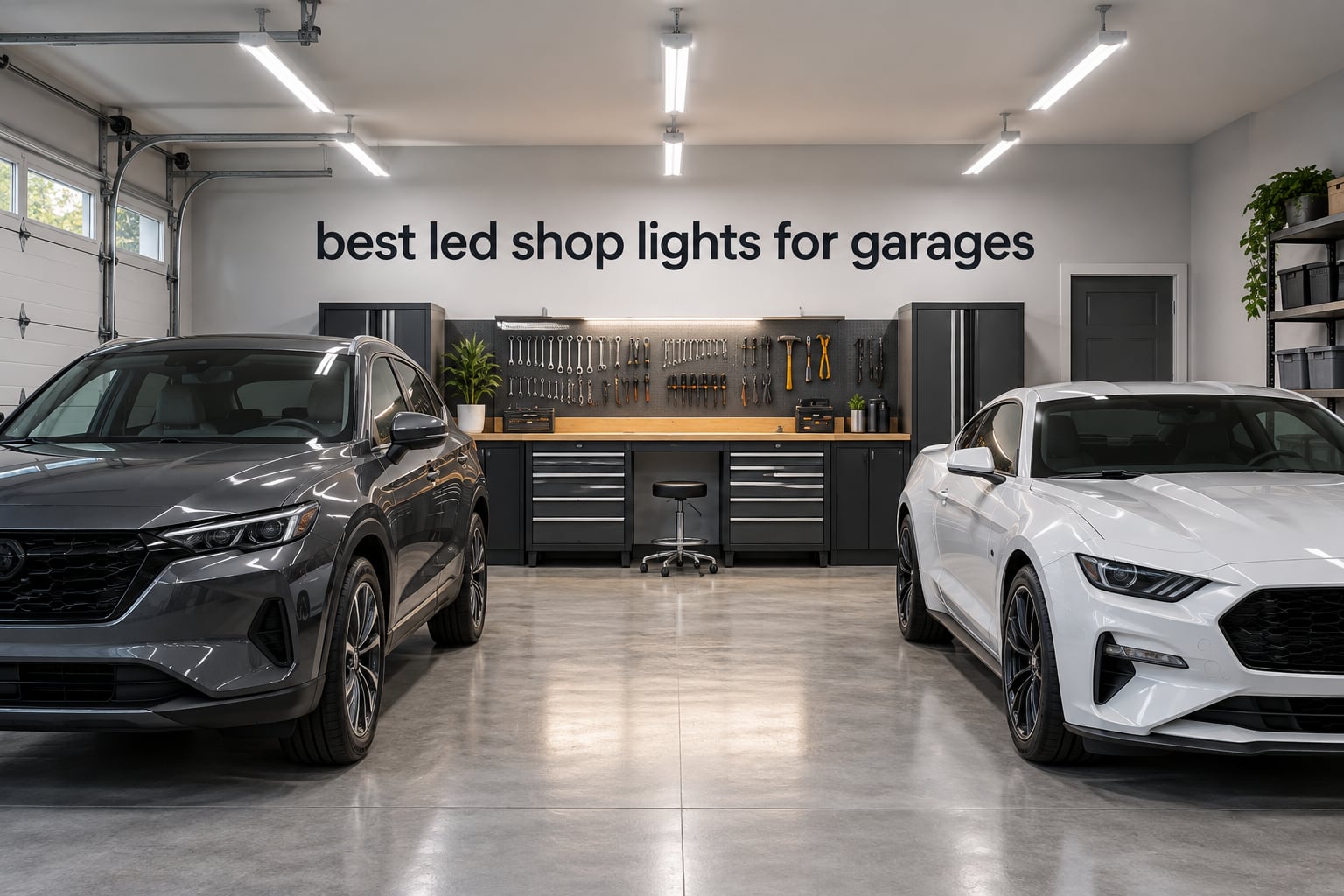 best led shop lights for garages
