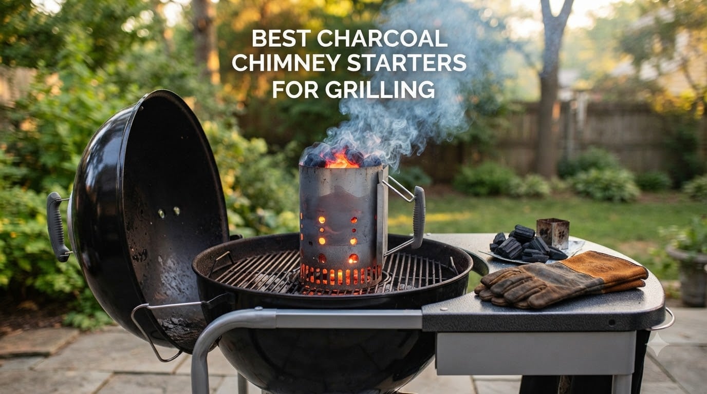 best charcoal chimney starters for grilling