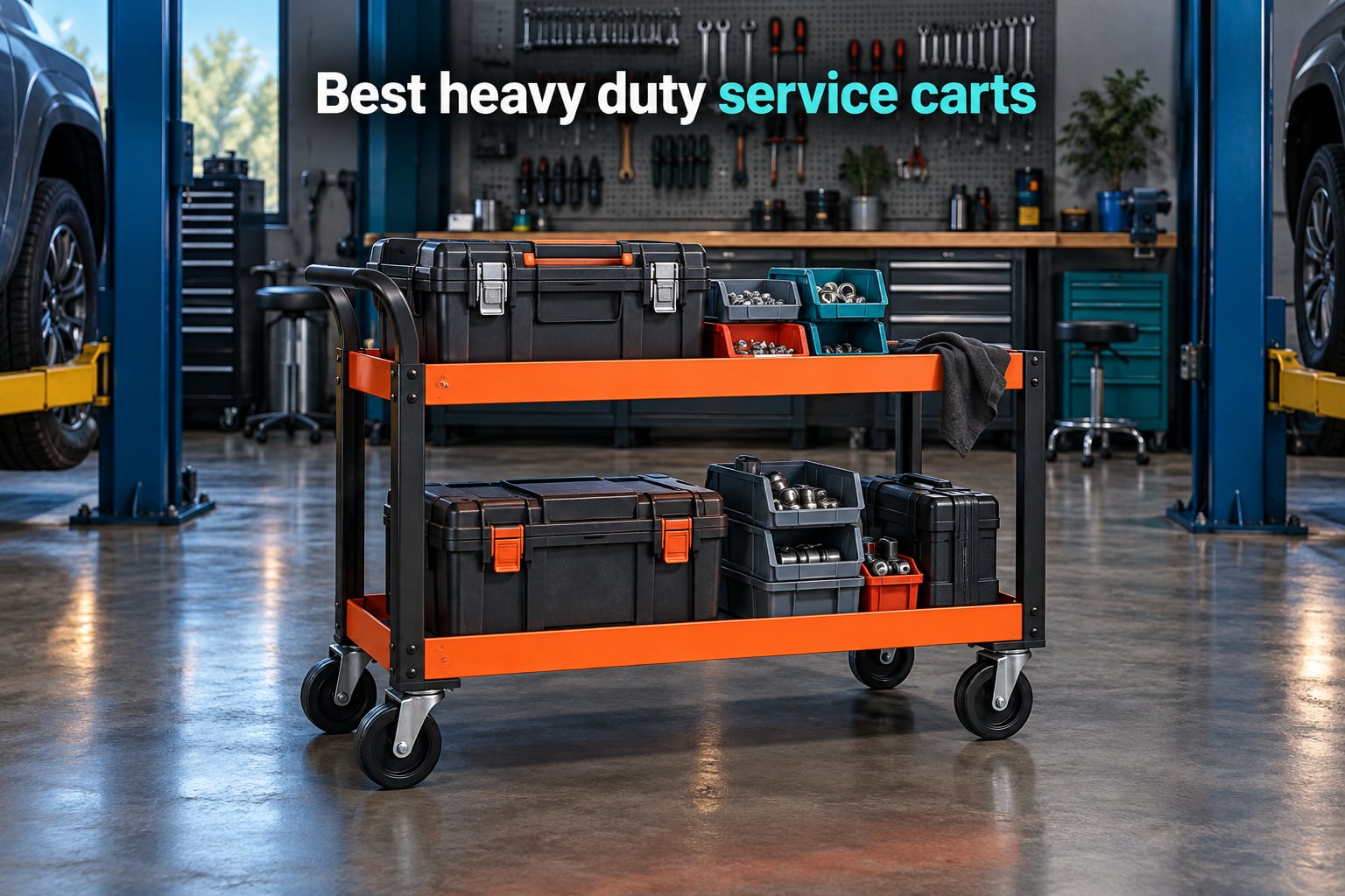 Best heavy duty service carts