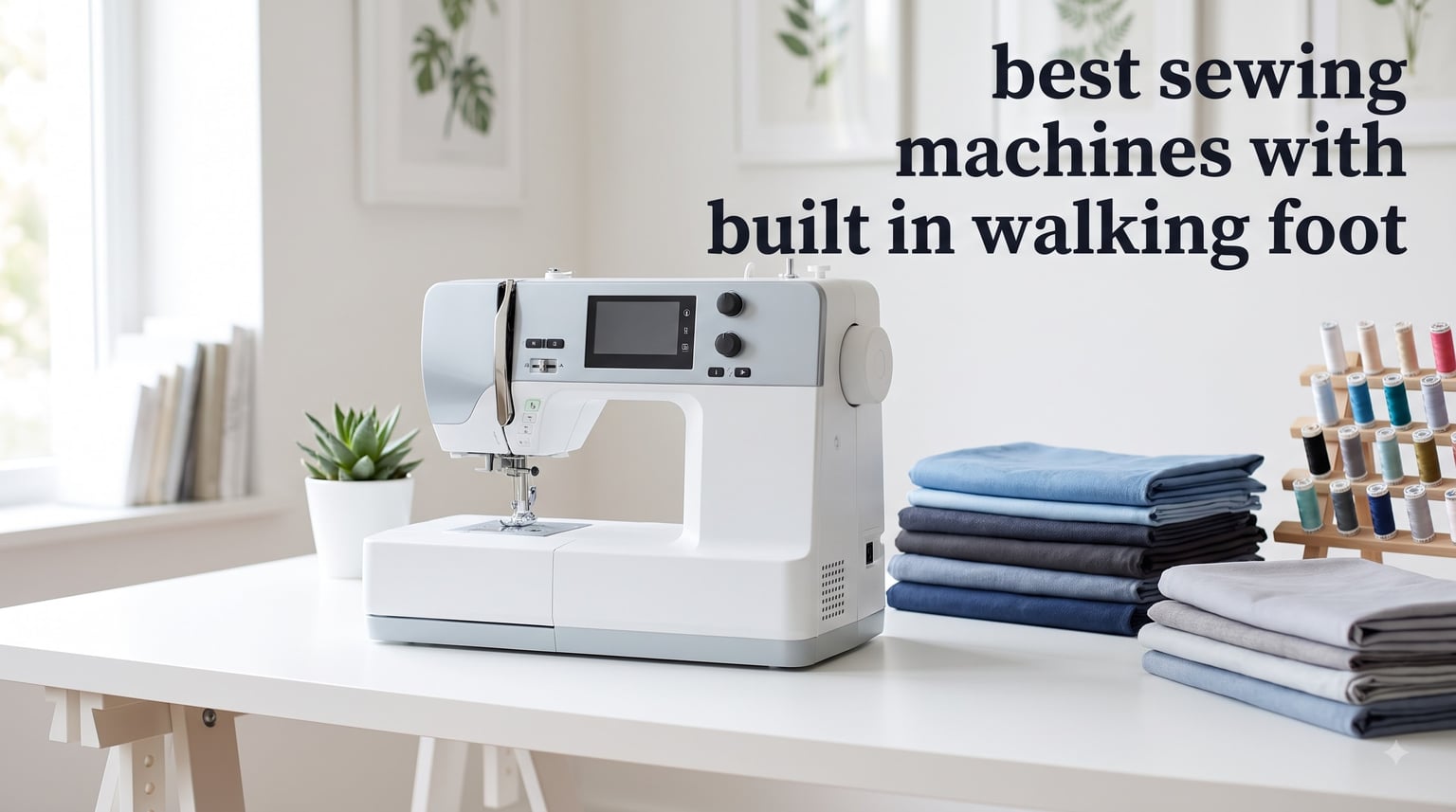best sewing machines with built in walking foot