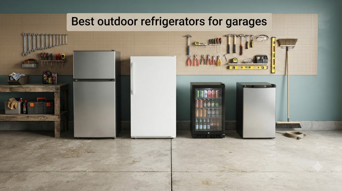 Best outdoor refrigerators for garages