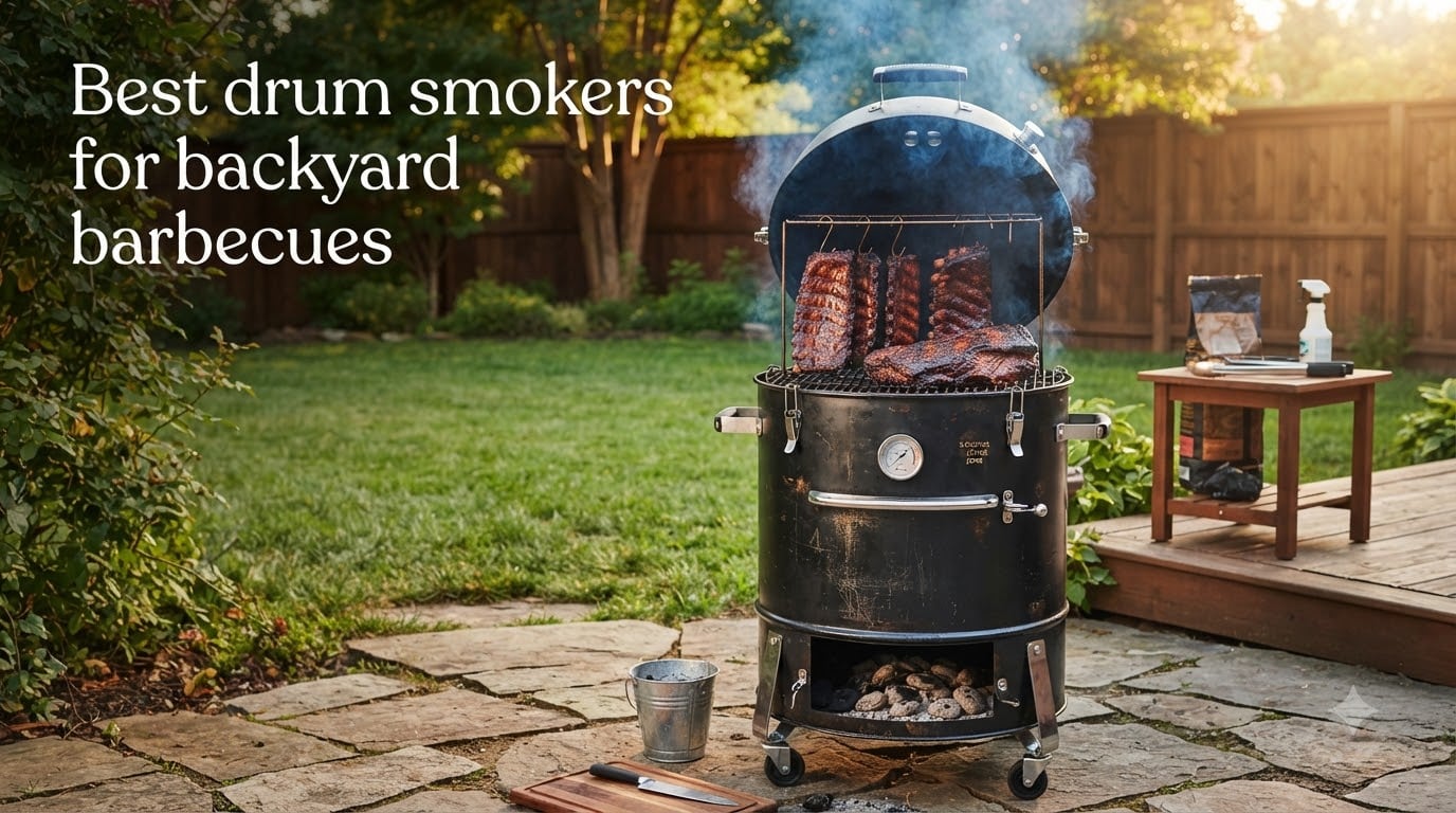 Best drum smokers for backyard barbecues