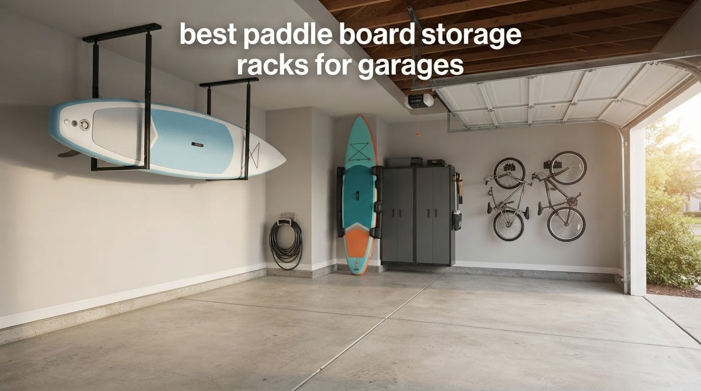 best paddle board storage racks for garages