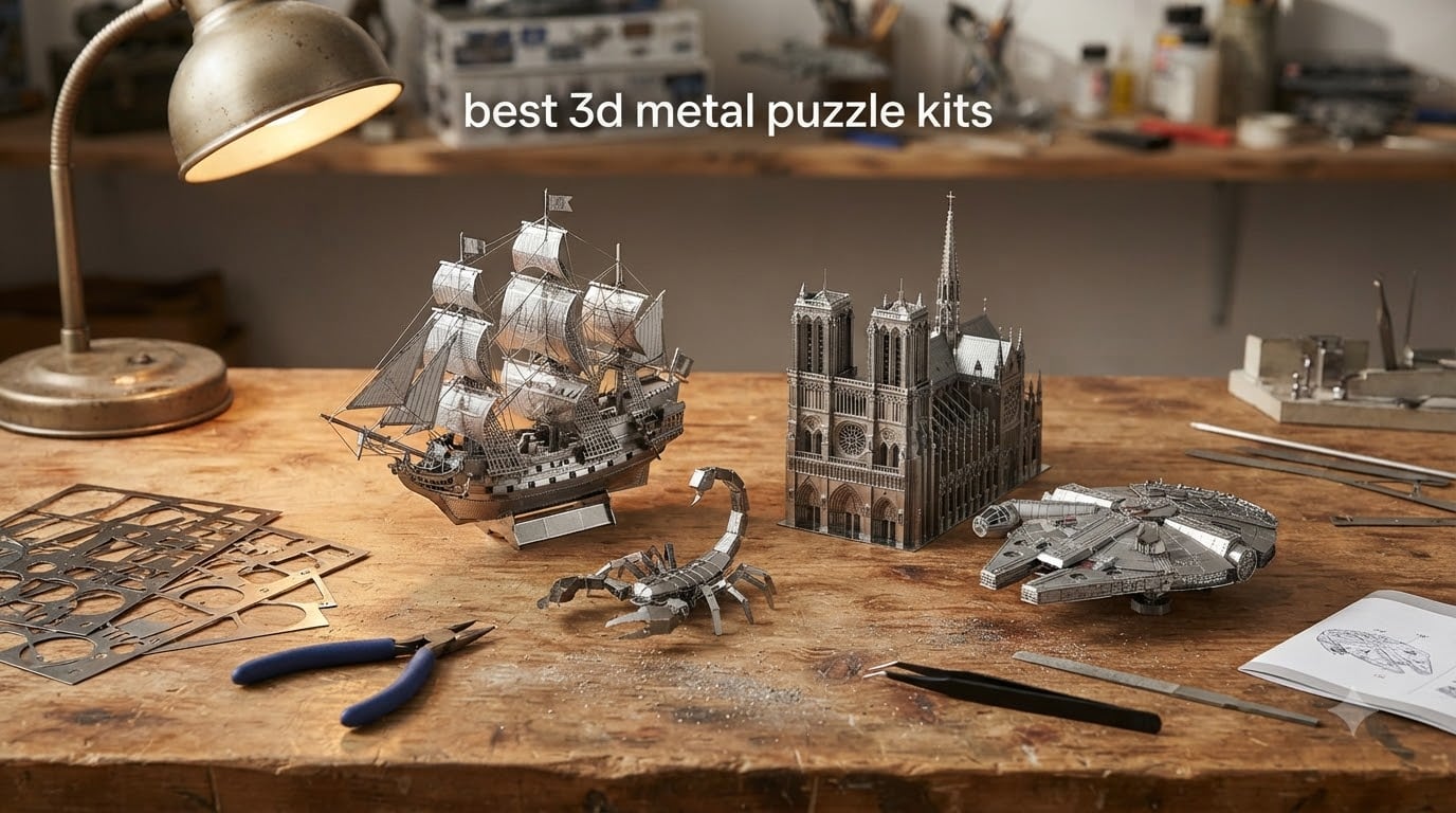 best 3d metal puzzle kits
