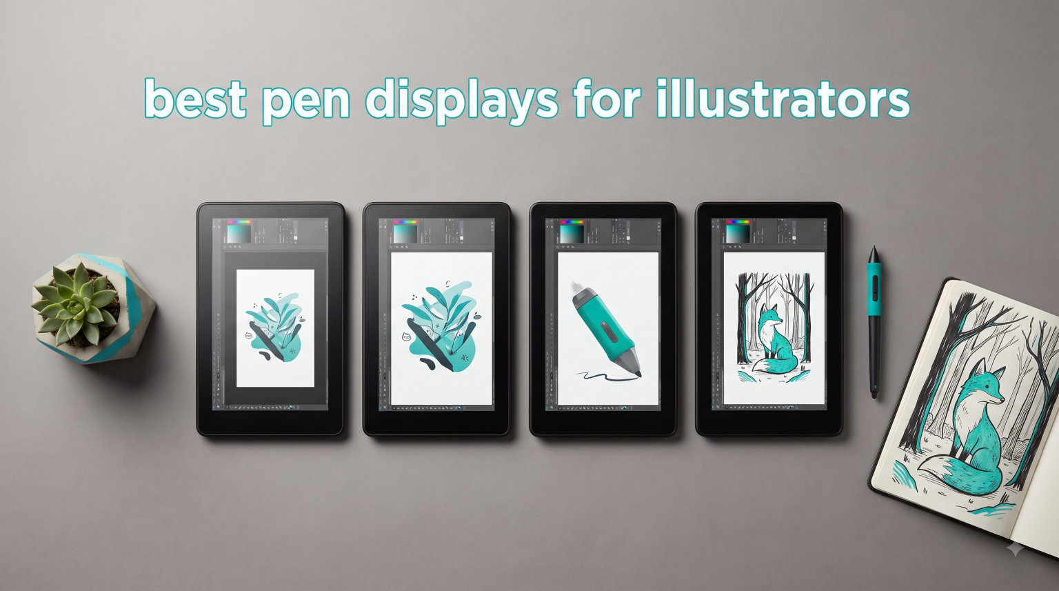 best pen displays for illustrators