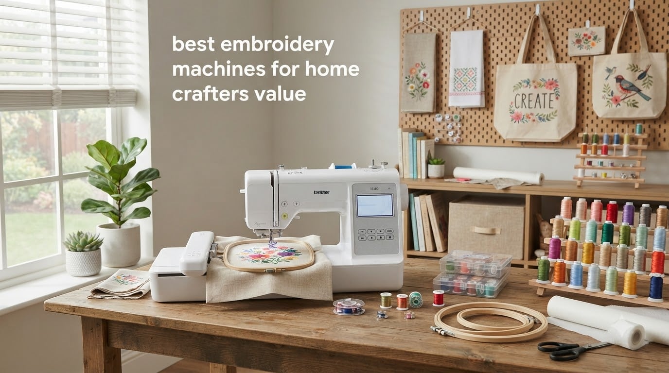 best embroidery machines for home crafters value