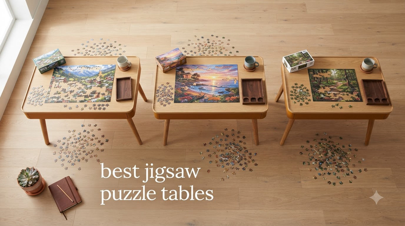 best jigsaw puzzle tables