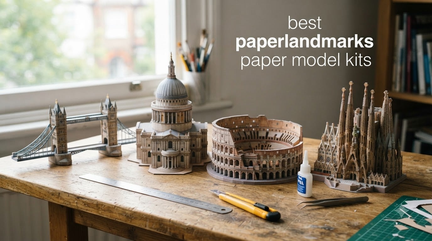 best paperlandmarks paper model kits