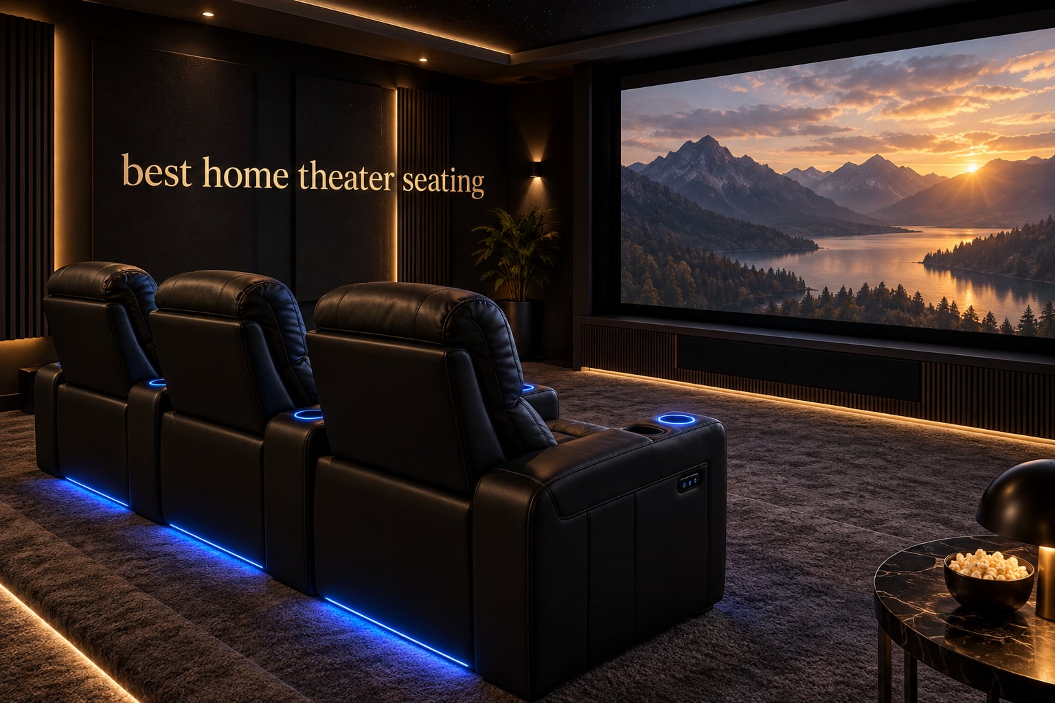 best home theater seating