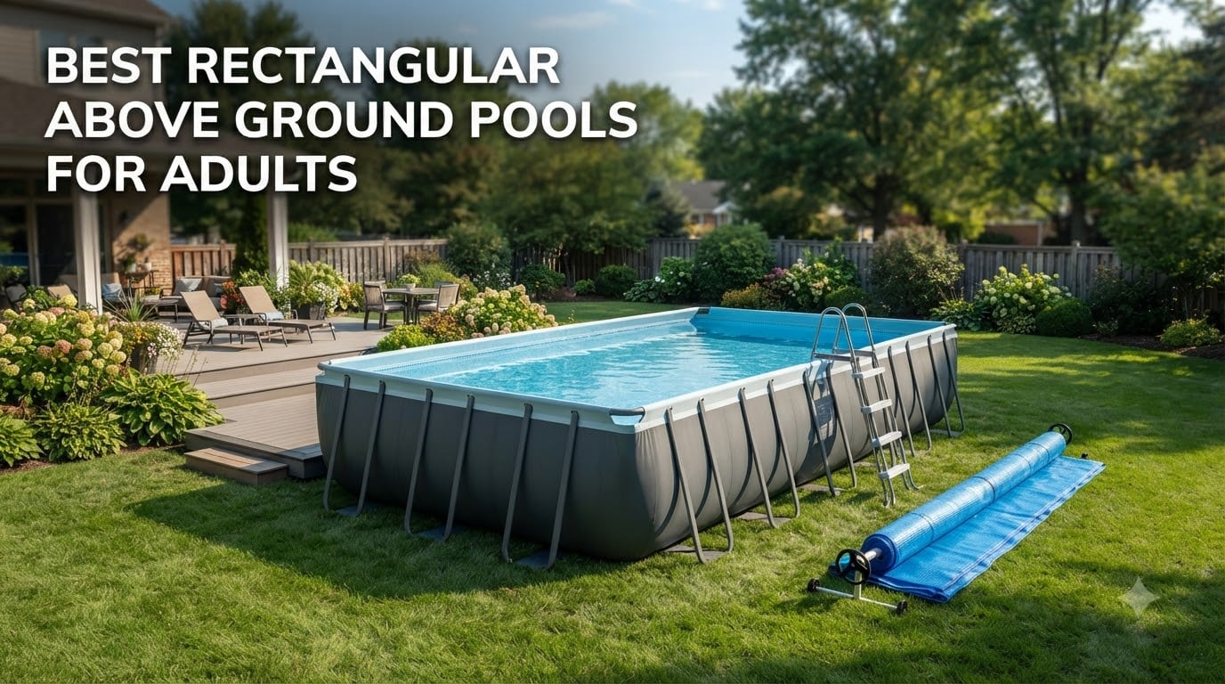 best rectangular above ground pools for adults