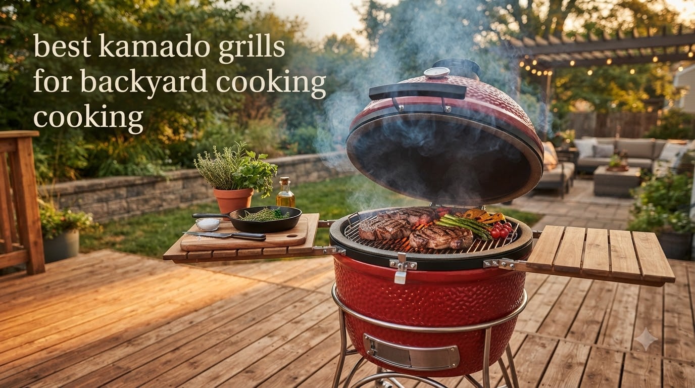 best kamado grills for backyard cooking