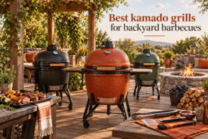 Best kamado grills for backyard barbecues