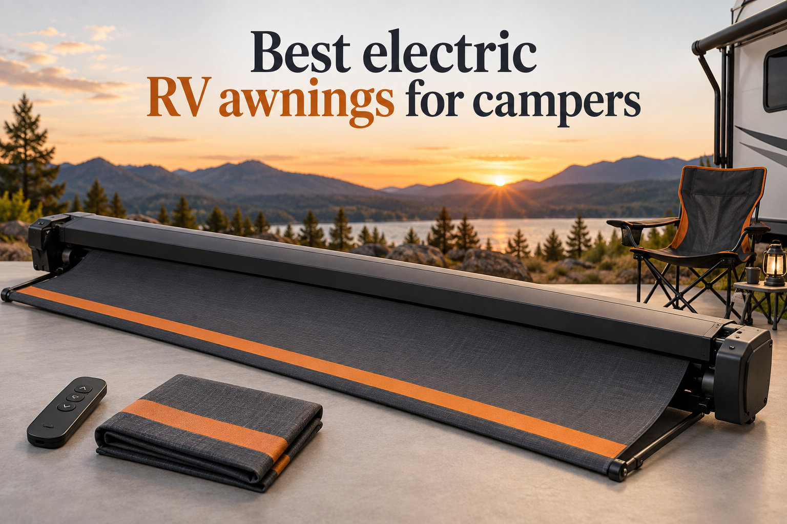 Best electric RV awnings for campers