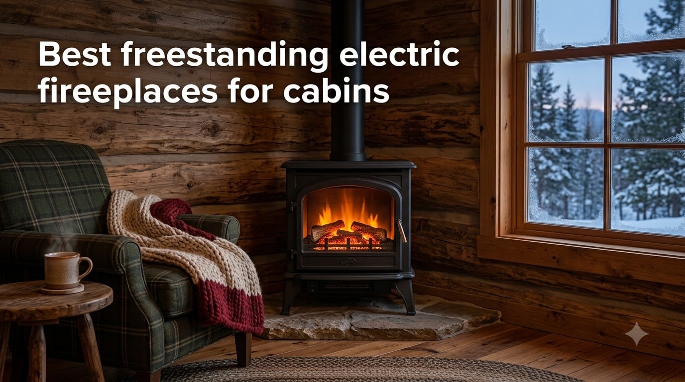 Best freestanding electric fireplaces for cabins