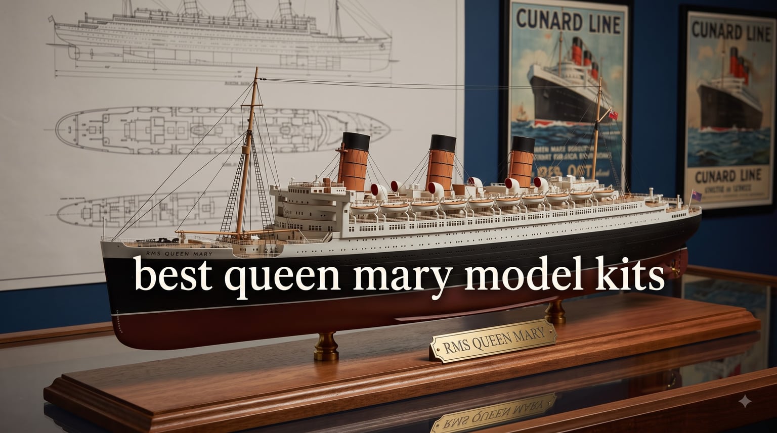best queen mary model kits