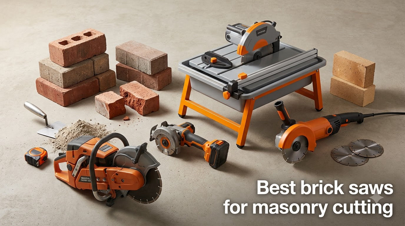 Best brick saws for masonry cutting