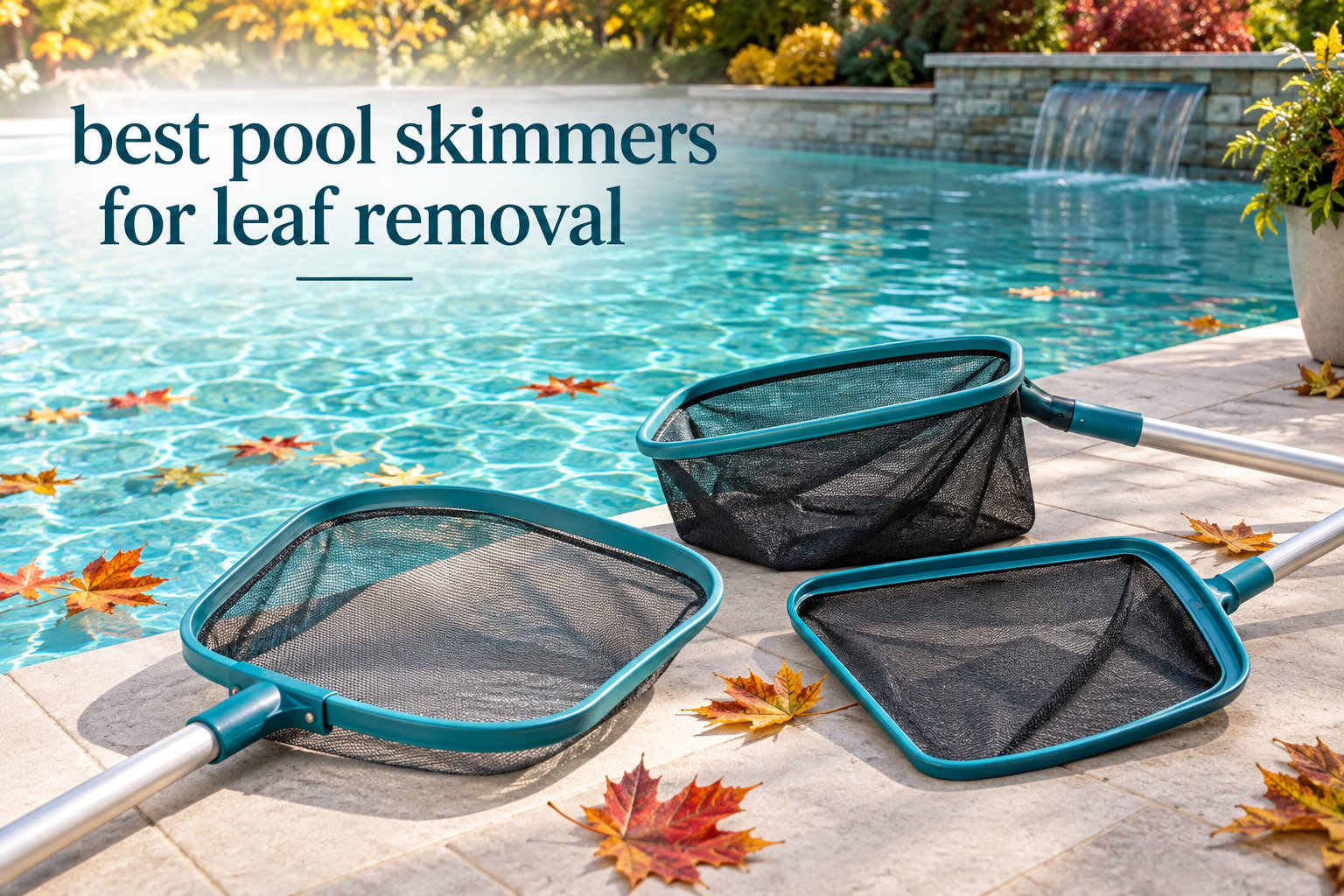 best pool skimmers for leaf removal
