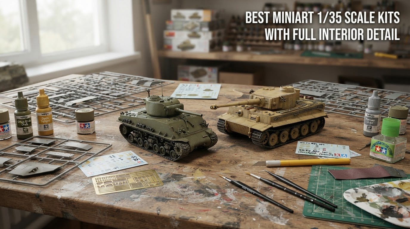 best miniart 1/35 scale kits with full interior detail