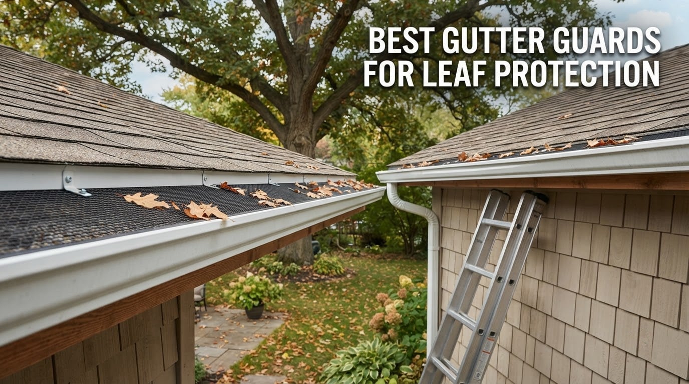 best gutter guards for leaf protection