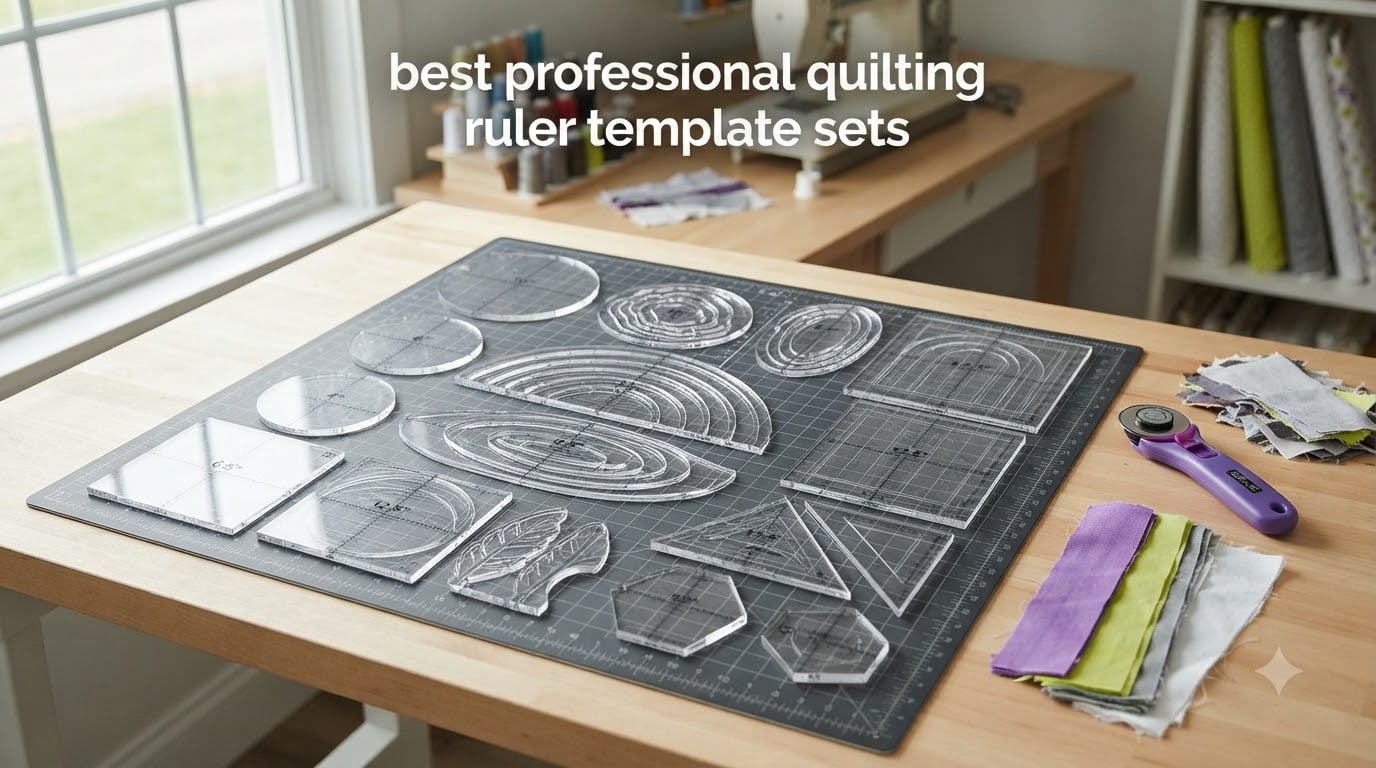 best professional quilting ruler template sets