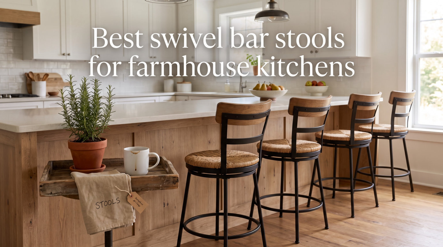 Best swivel bar stools for farmhouse kitchens
