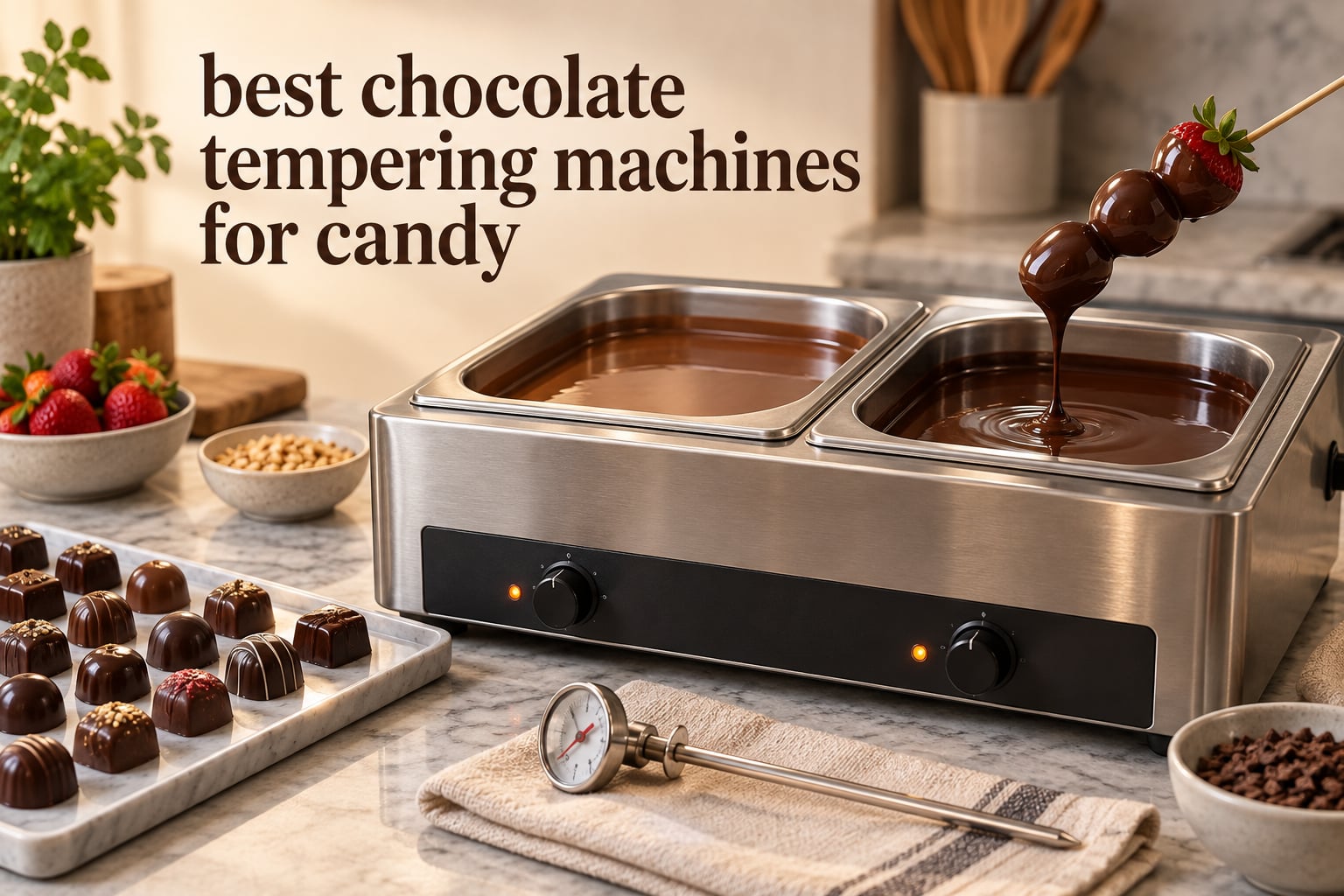 best chocolate tempering machines for candy