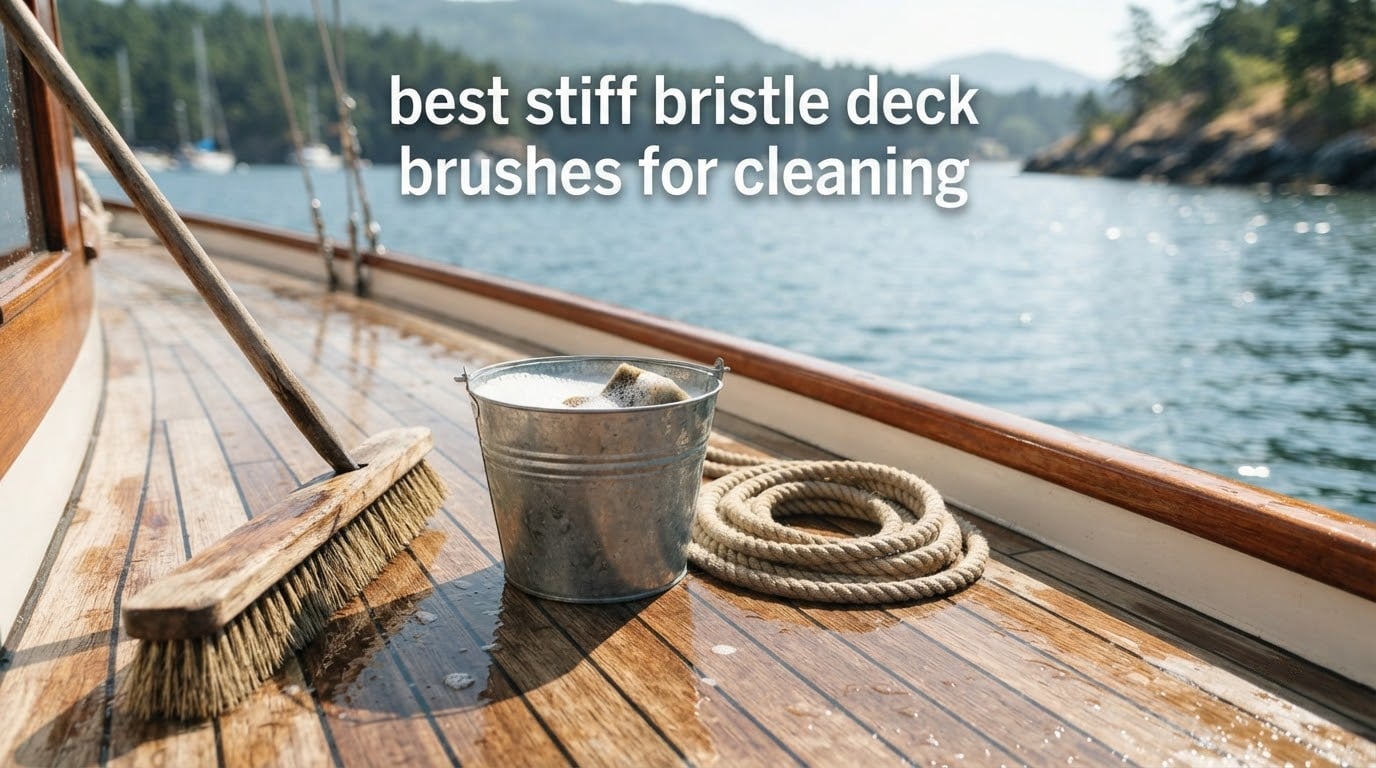best stiff bristle deck brushes for cleaning