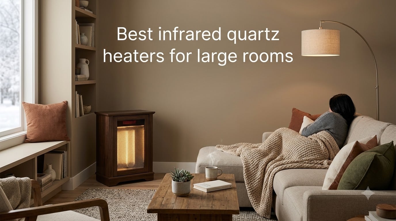 Best infrared quartz heaters for large rooms
