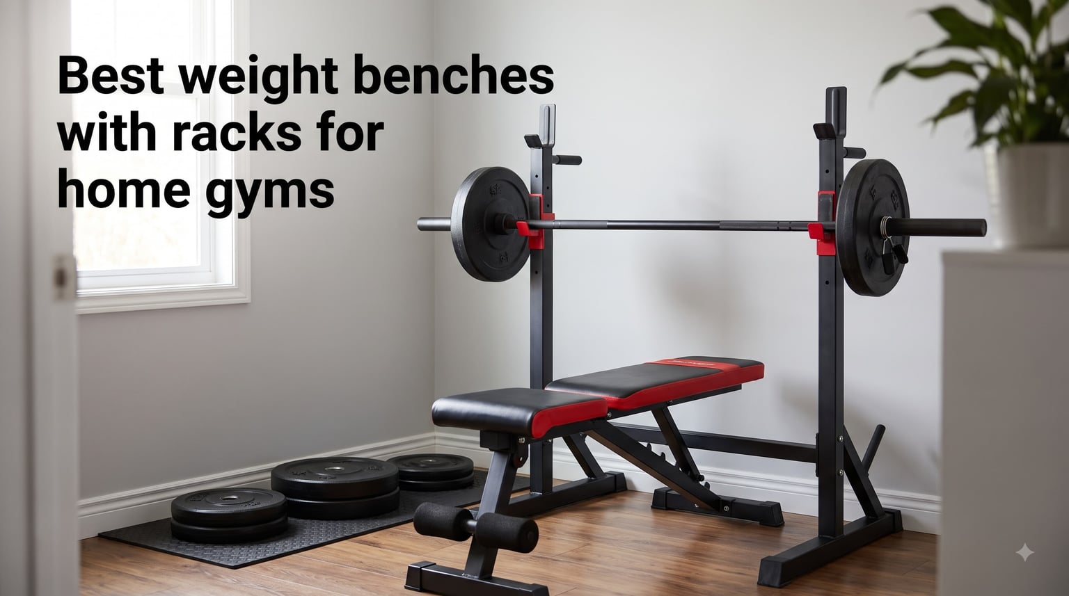 Best weight benches with racks for home gyms