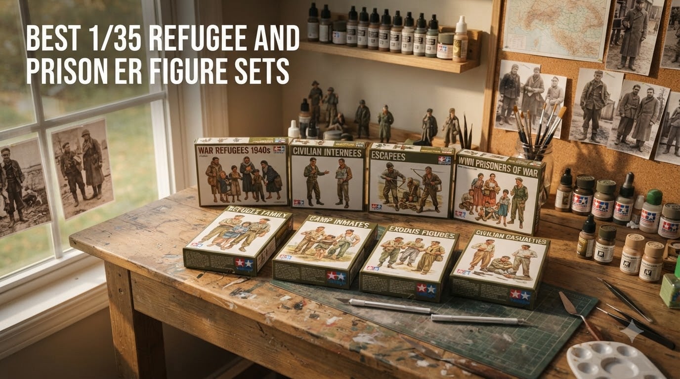best 1/35 refugee and prisoner figure sets
