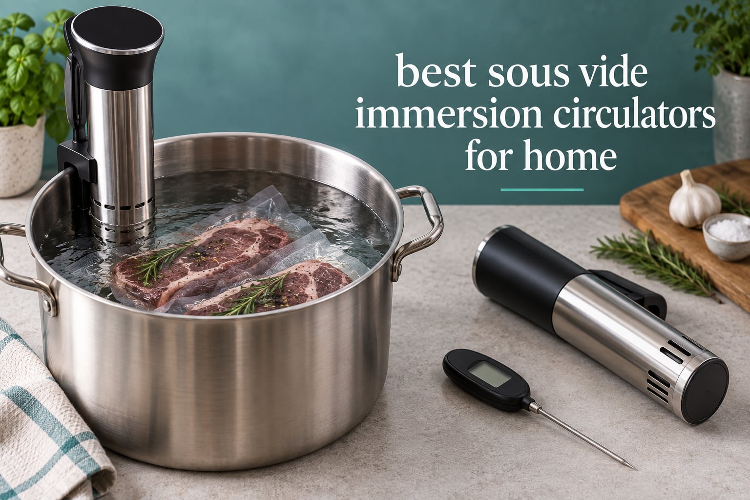 best sous vide immersion circulators for home