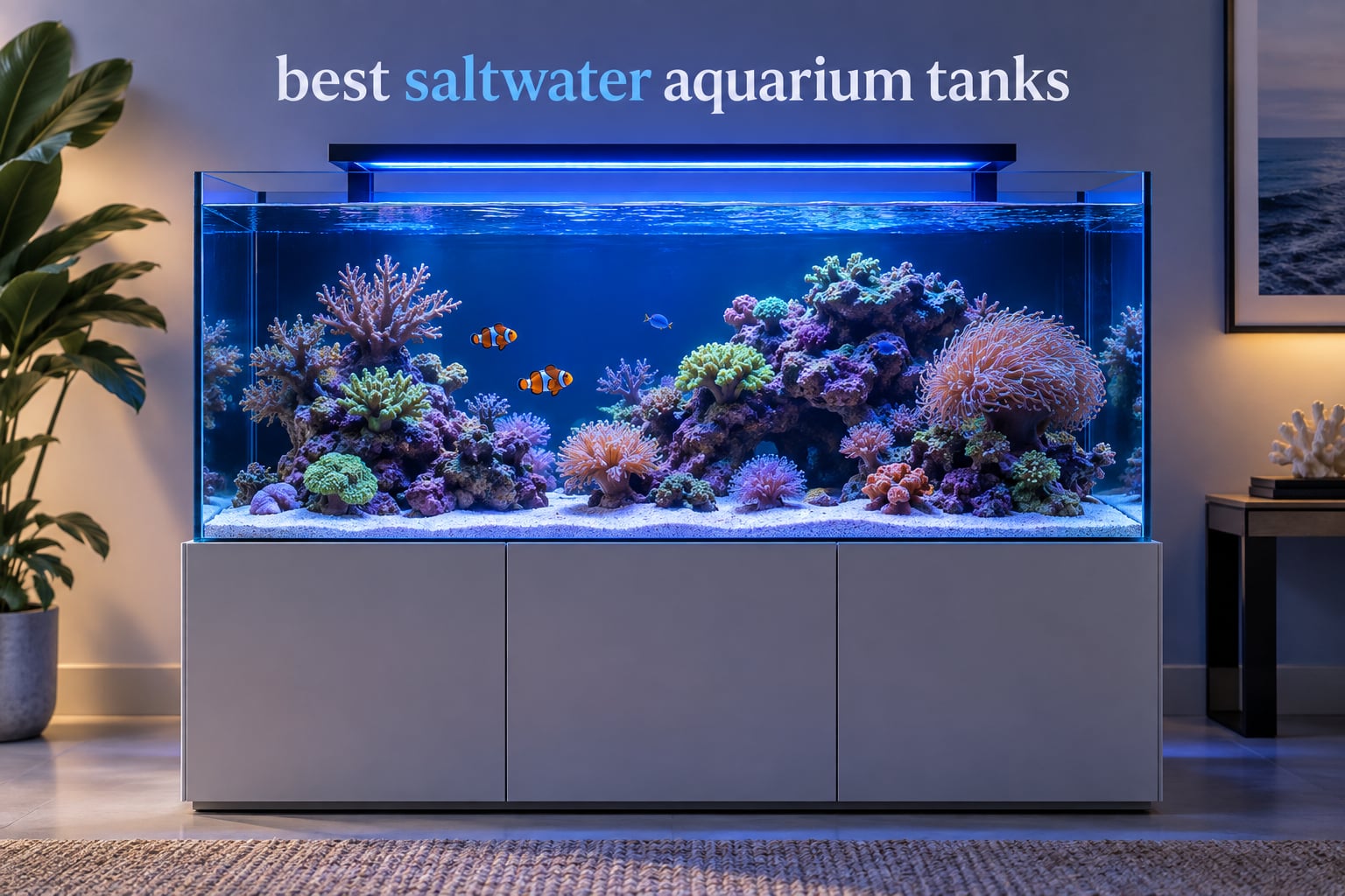 best saltwater aquarium tanks