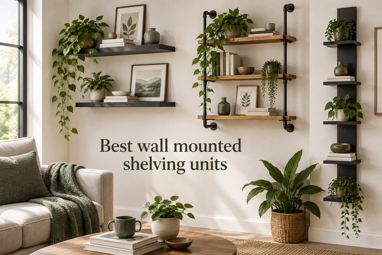 Best wall mounted shelving units