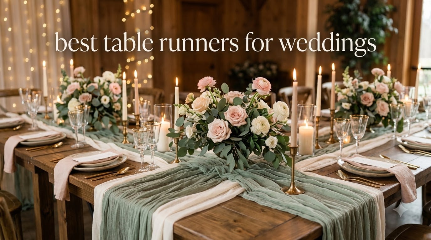 best table runners for weddings