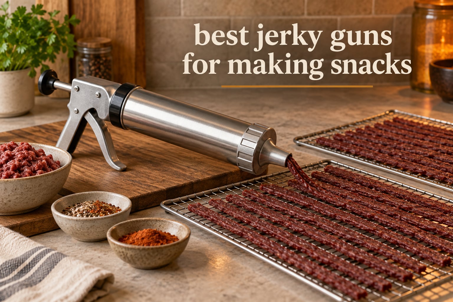 best jerky guns for making snacks