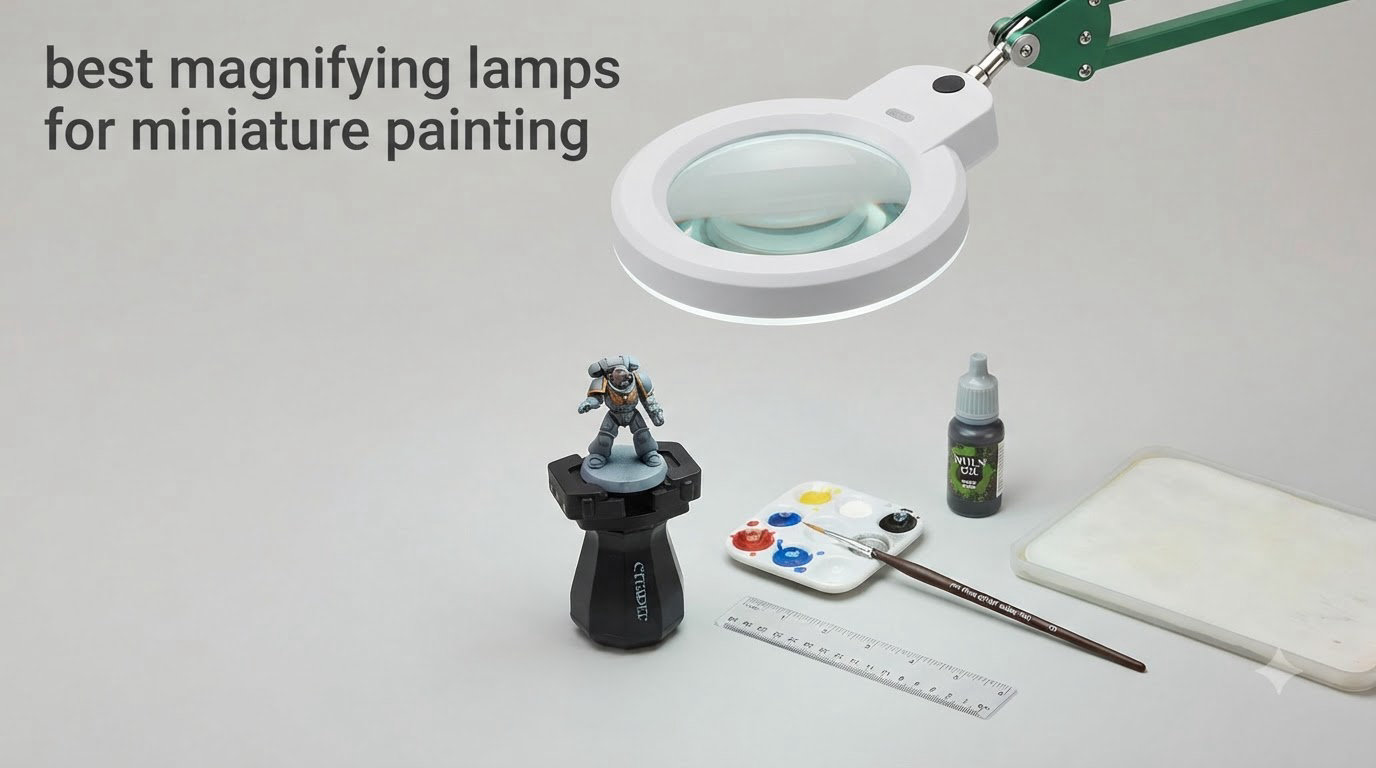 best magnifying lamps for miniature painting