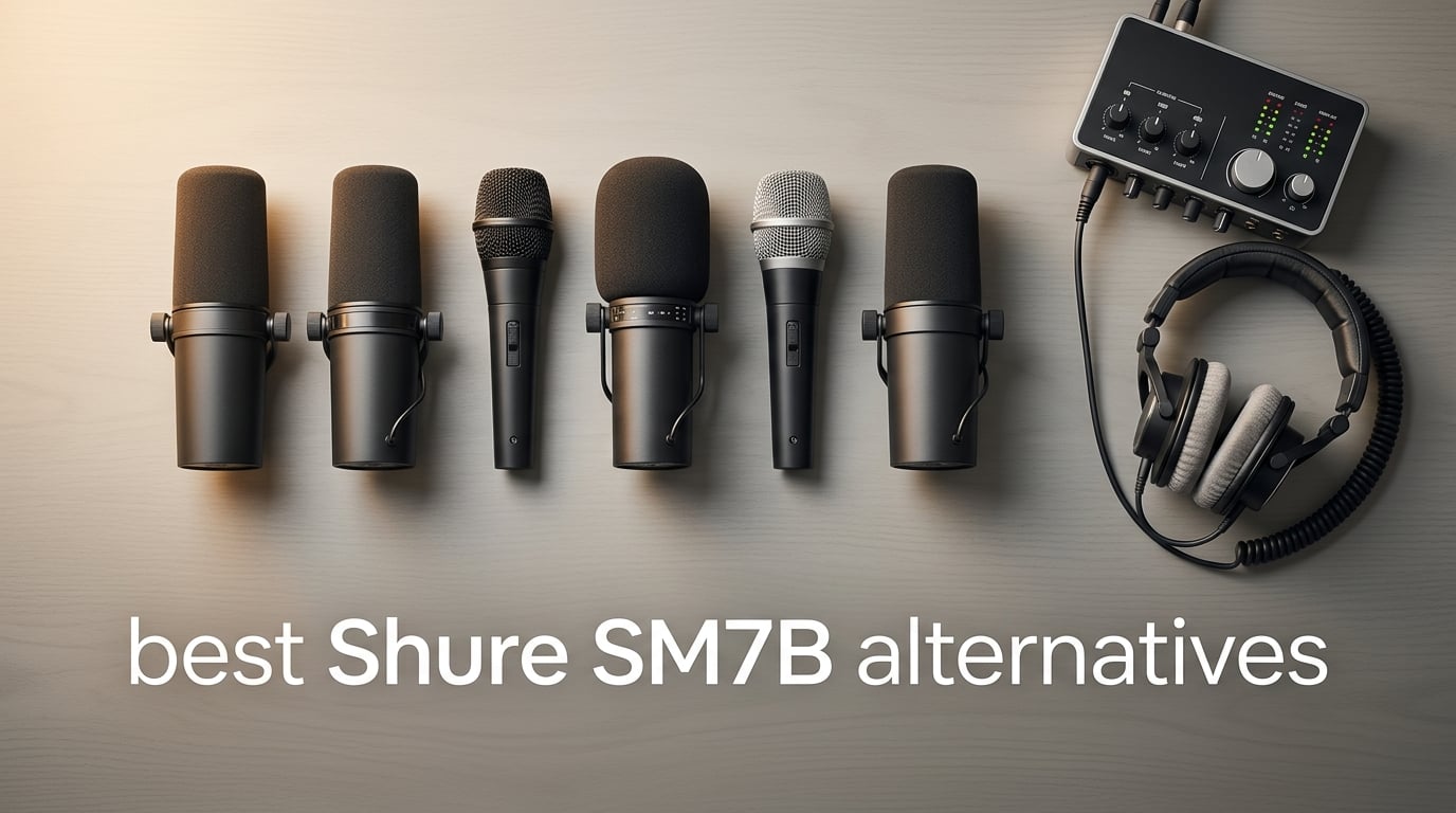 best Shure SM7B alternatives