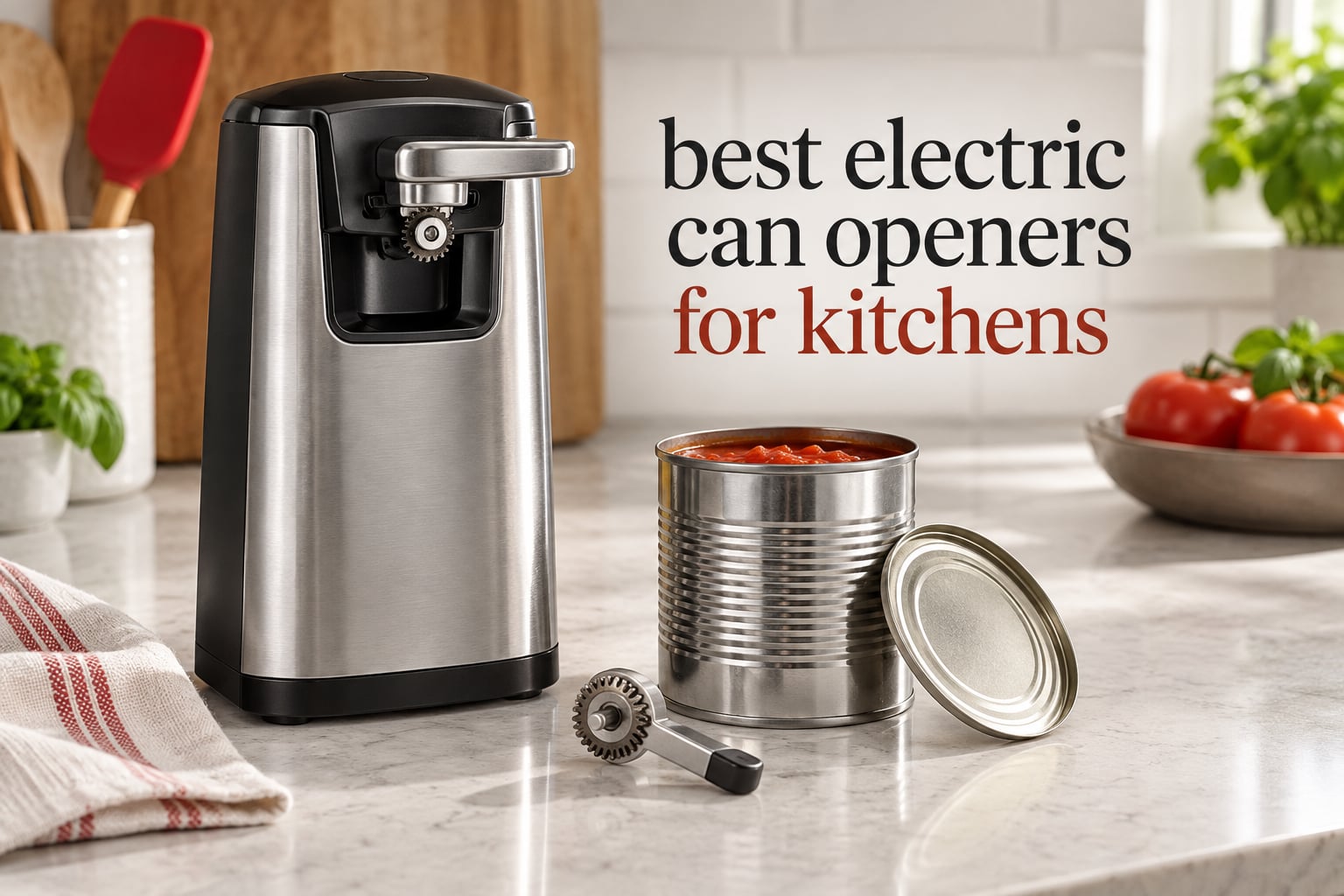best electric can openers for kitchens