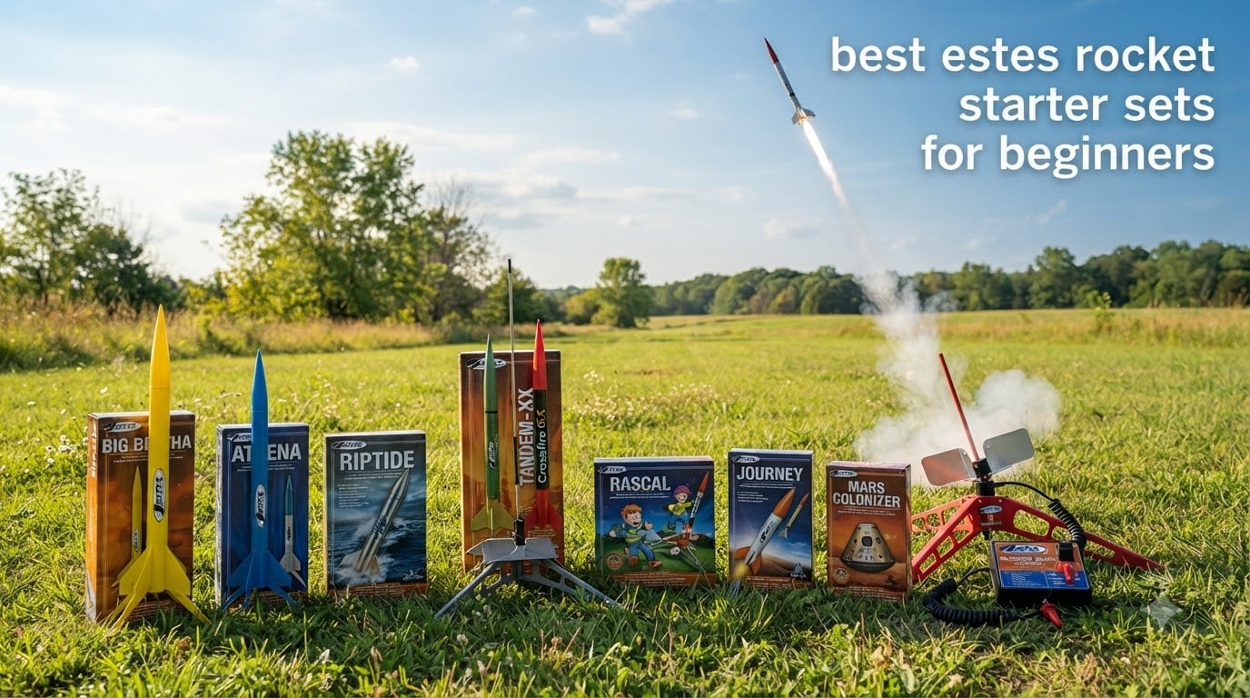 best estes rocket starter sets for beginners
