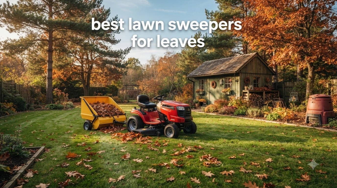 best lawn sweepers for leaves