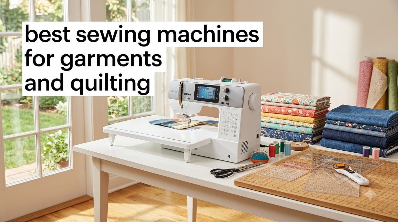 best sewing machines for garments and quilting