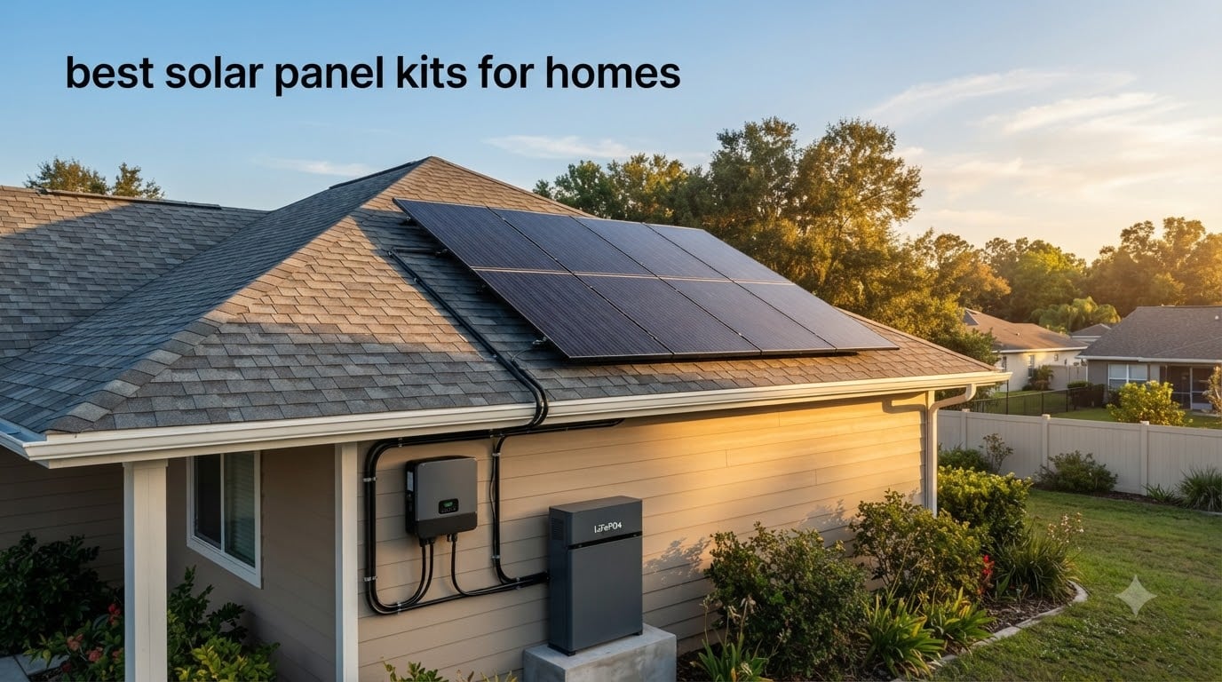 best solar panel kits for homes